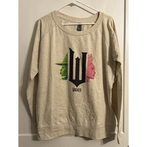 Wicked Long Sleeve Shirt Beige Sz XL NWOT